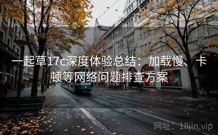 一起草17c深度体验总结:加载慢、卡顿等网络问题排查方案