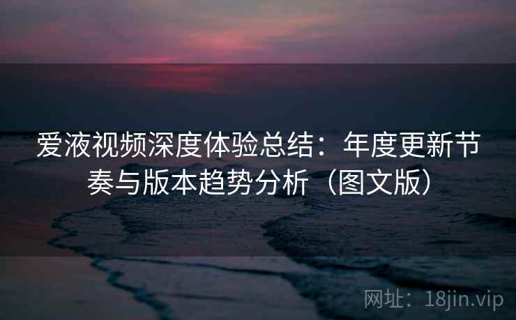 爱液视频深度体验总结:年度更新节奏与版本趋势分析(图文版)