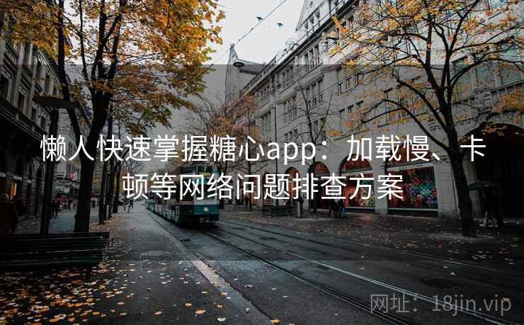 懒人快速掌握糖心app：加载慢、卡顿等网络问题排查方案  第2张