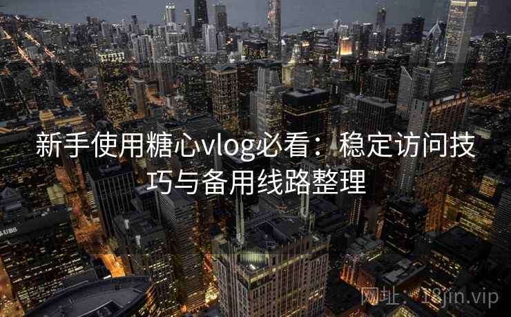 新手使用糖心vlog必看：稳定访问技巧与备用线路整理
