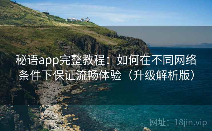秘语app完整教程：如何在不同网络条件下保证流畅体验（升级解析版）