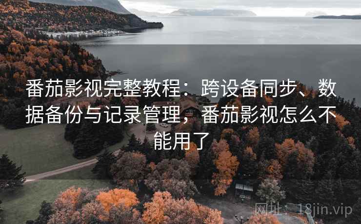 番茄影视完整教程：跨设备同步、数据备份与记录管理，番茄影视怎么不能用了