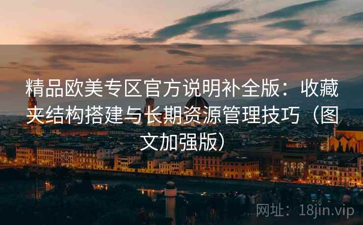精品欧美专区官方说明补全版:收藏夹结构搭建与长期资源管理技巧(图文加强版)